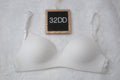 Victoria's Secret 32DD T-shirt Lightly Lined Wireless Bra White