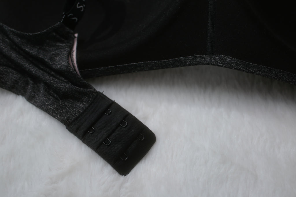 Victoria's Secret 34D T-shirt Lightly Lined Wireless Bra Charcoal Gray