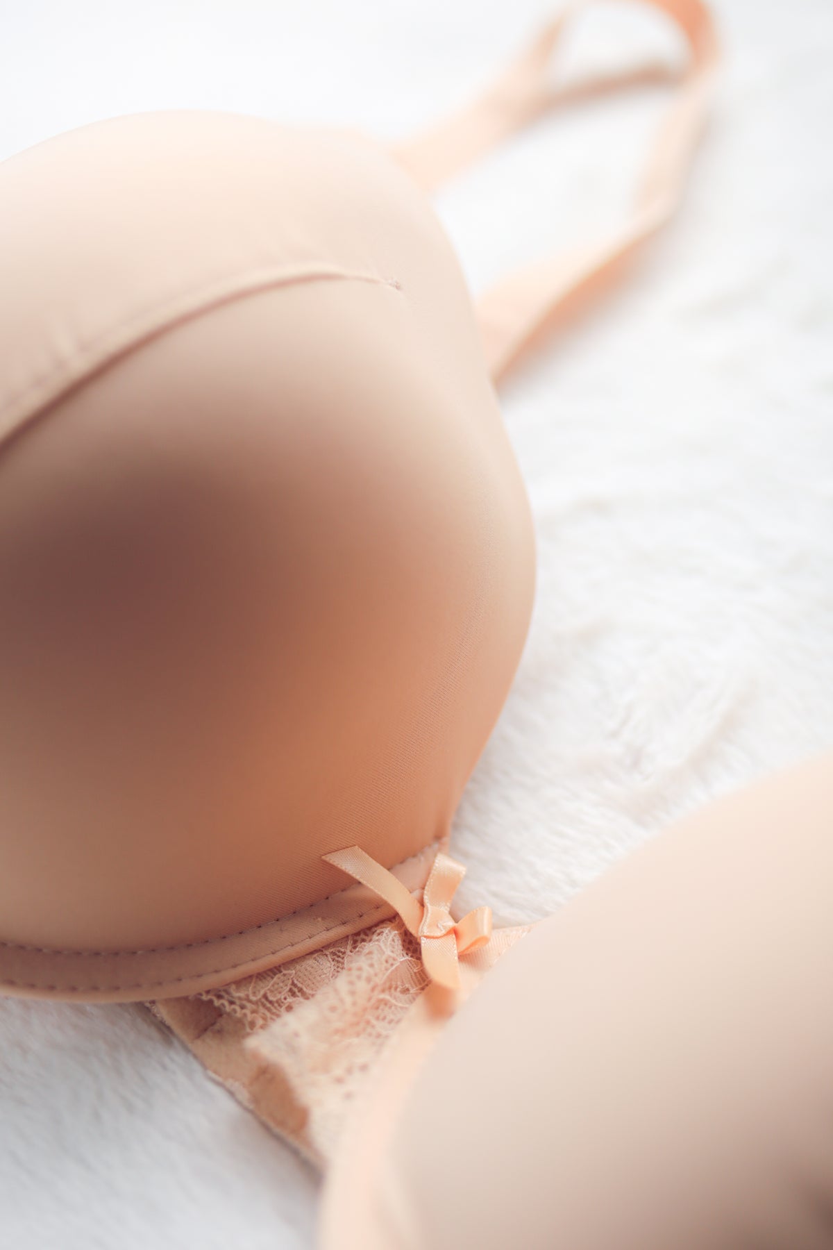Curve Muse Molded Push-up T-shirt Bra Beige 48B