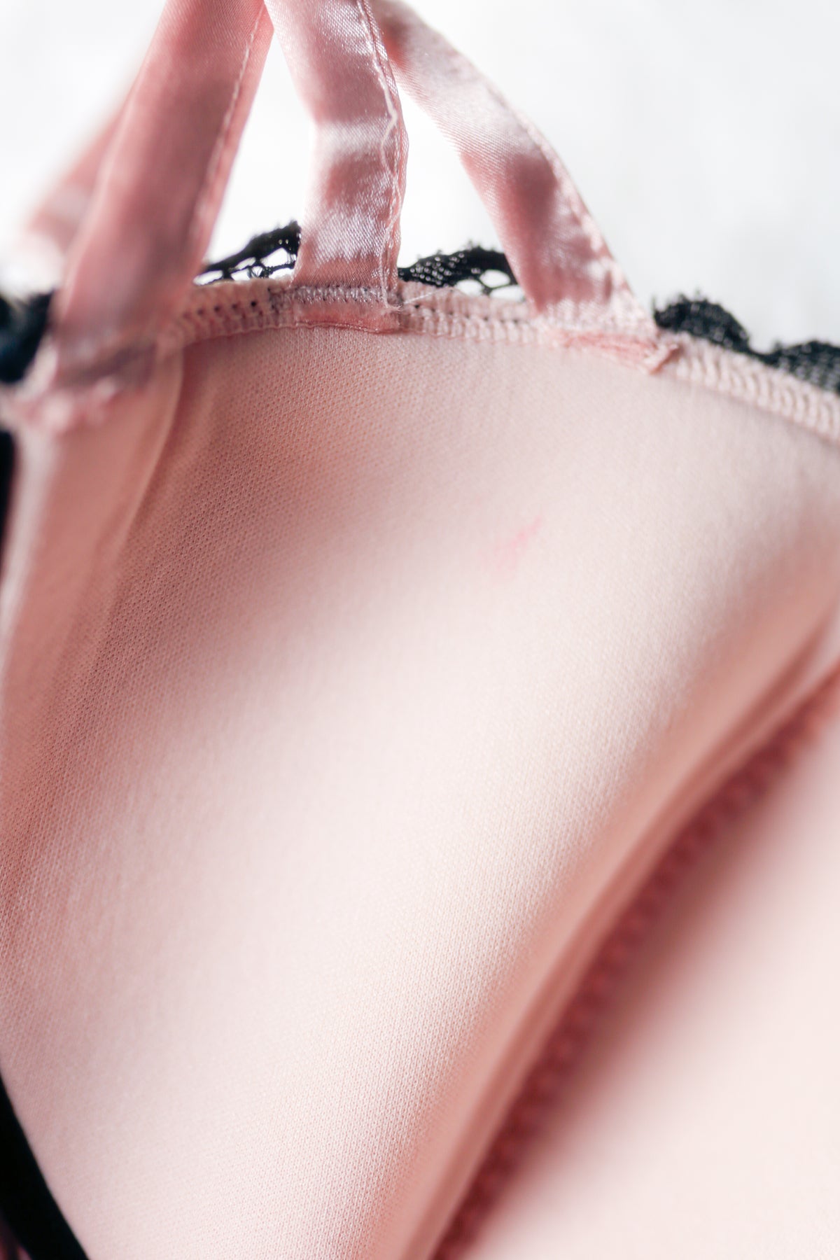 Torrid 0 Coquette Burlesque Satin Lace Underwire Babydoll Lingerie Pink and Black