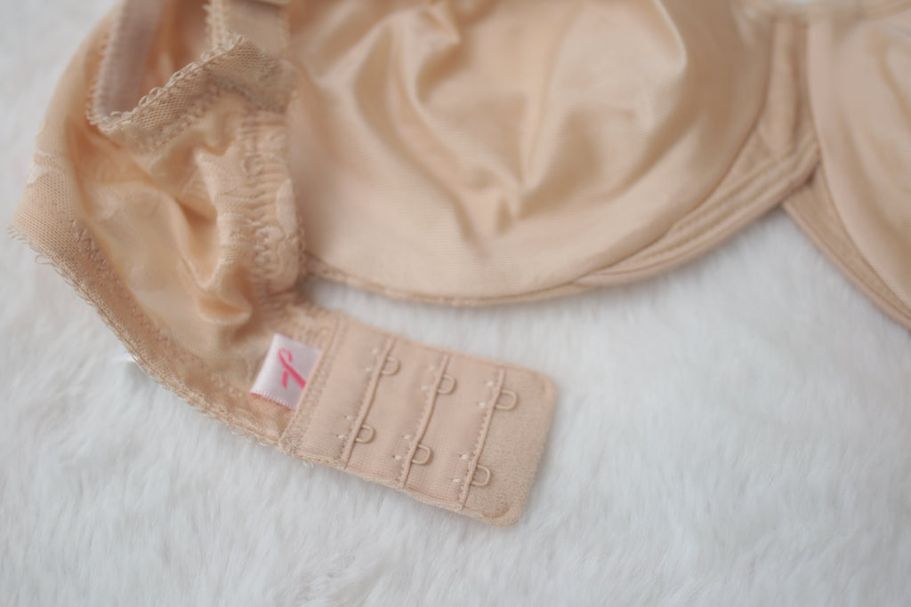 Wacoal 34D Awareness 85567 Underwire Full Coverage Lined Bra Nude Beige Floral