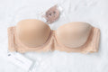 Calvin Klein Strapless Push-up T-shirt Bra Beige 32A Sony Costume NEW
