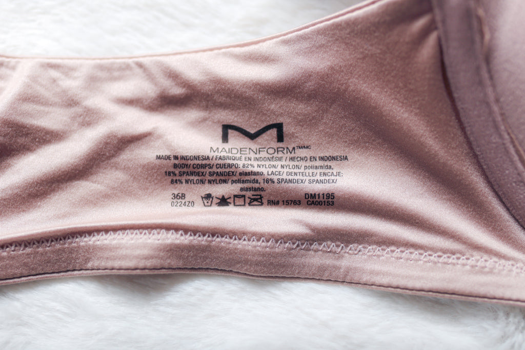 Maidenform Lift Padded Push-up Underwire T-shirt Bra Beige 36B NEW