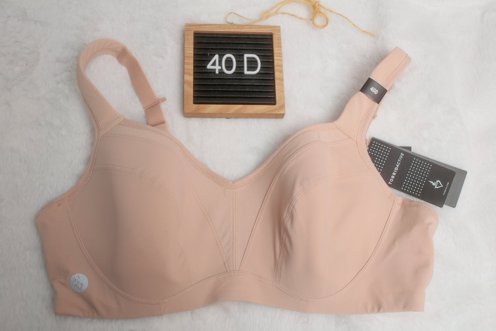 Torrid Active 40D Underwire Sports Bra Nude NEW