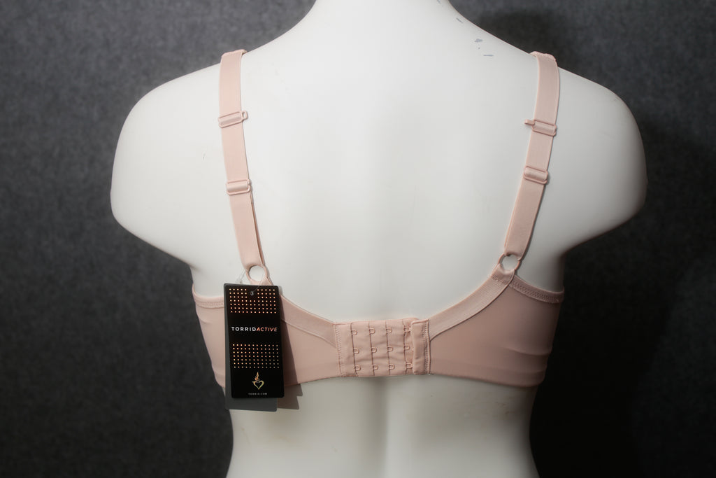 Torrid Active 40D Underwire Sports Bra Nude NEW