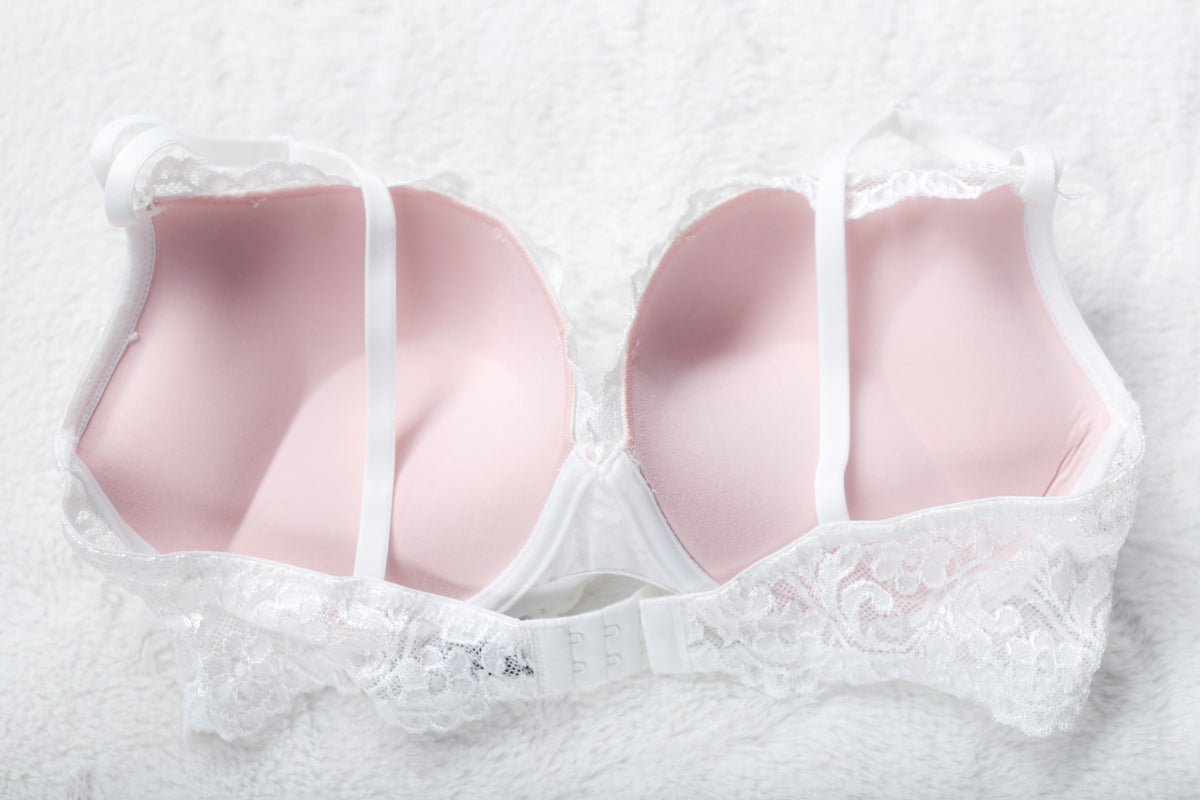 Smart & Sexy Add 2 Cup Sizes Push-Up Bra White Lace 36C
