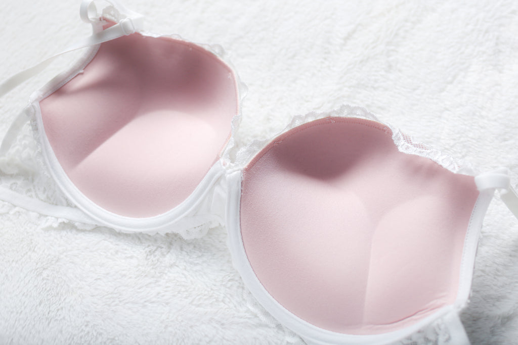 Smart & Sexy Add 2 Cup Sizes Push-Up Bra White Lace 36C