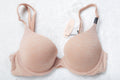 Victoria's Secret Padded Perfect Coverage T-shirt Bra 32B Beige NEW