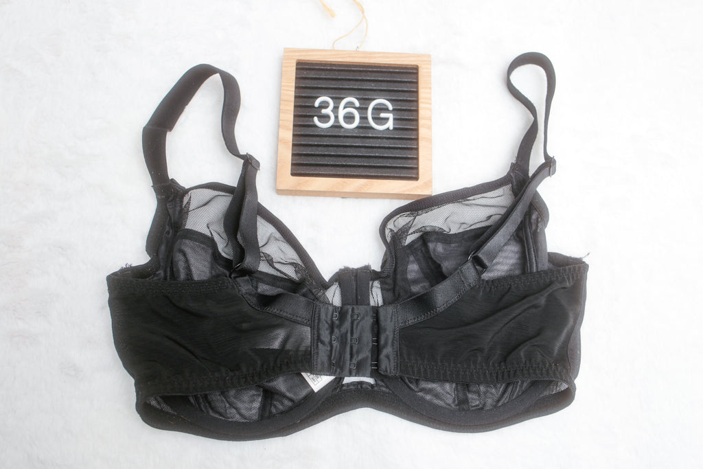 Curvy Kate 34H Victory Balcony Unlined Seamed Lace Underwire Bra