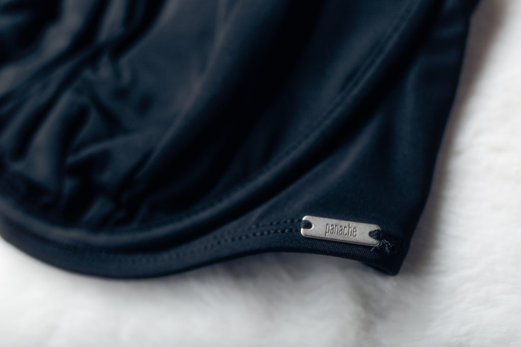 Panache Swim 30H 30FF Underwire Bikini Top Bra Black