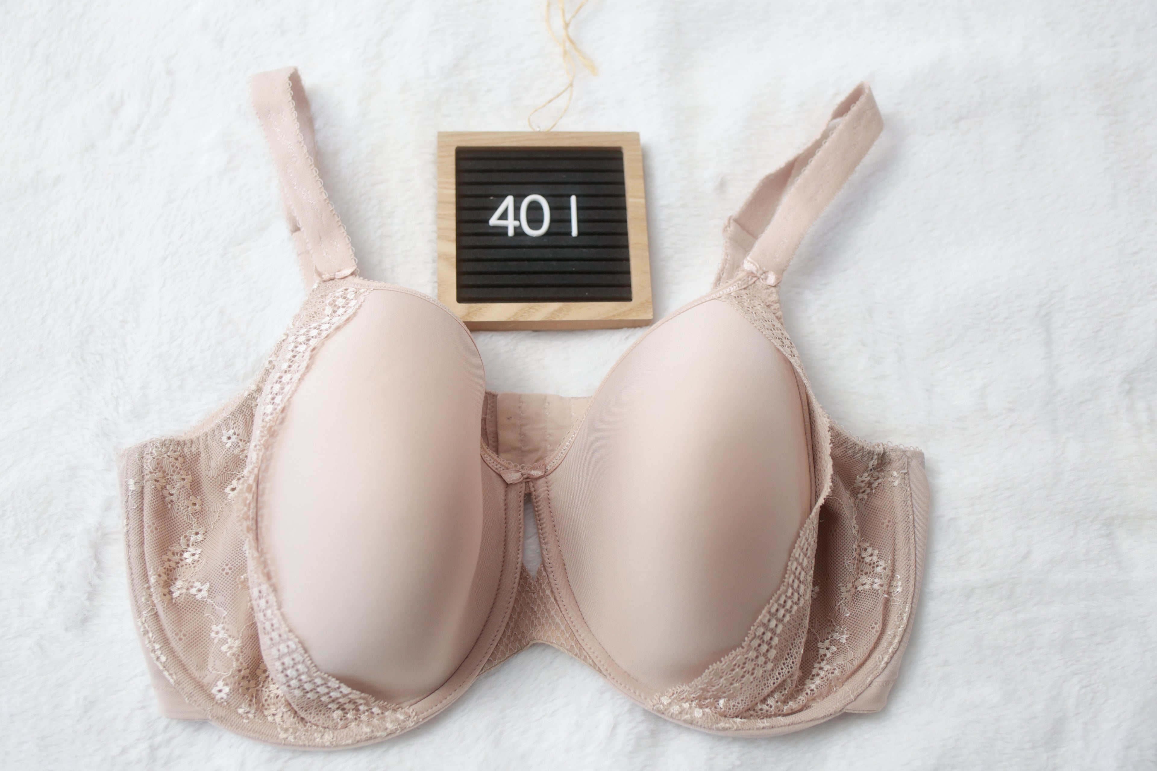 Elomi 40I Charley Bandless Spacer EL4383 Molded Underwire Full-coverage T-Shirt Bra