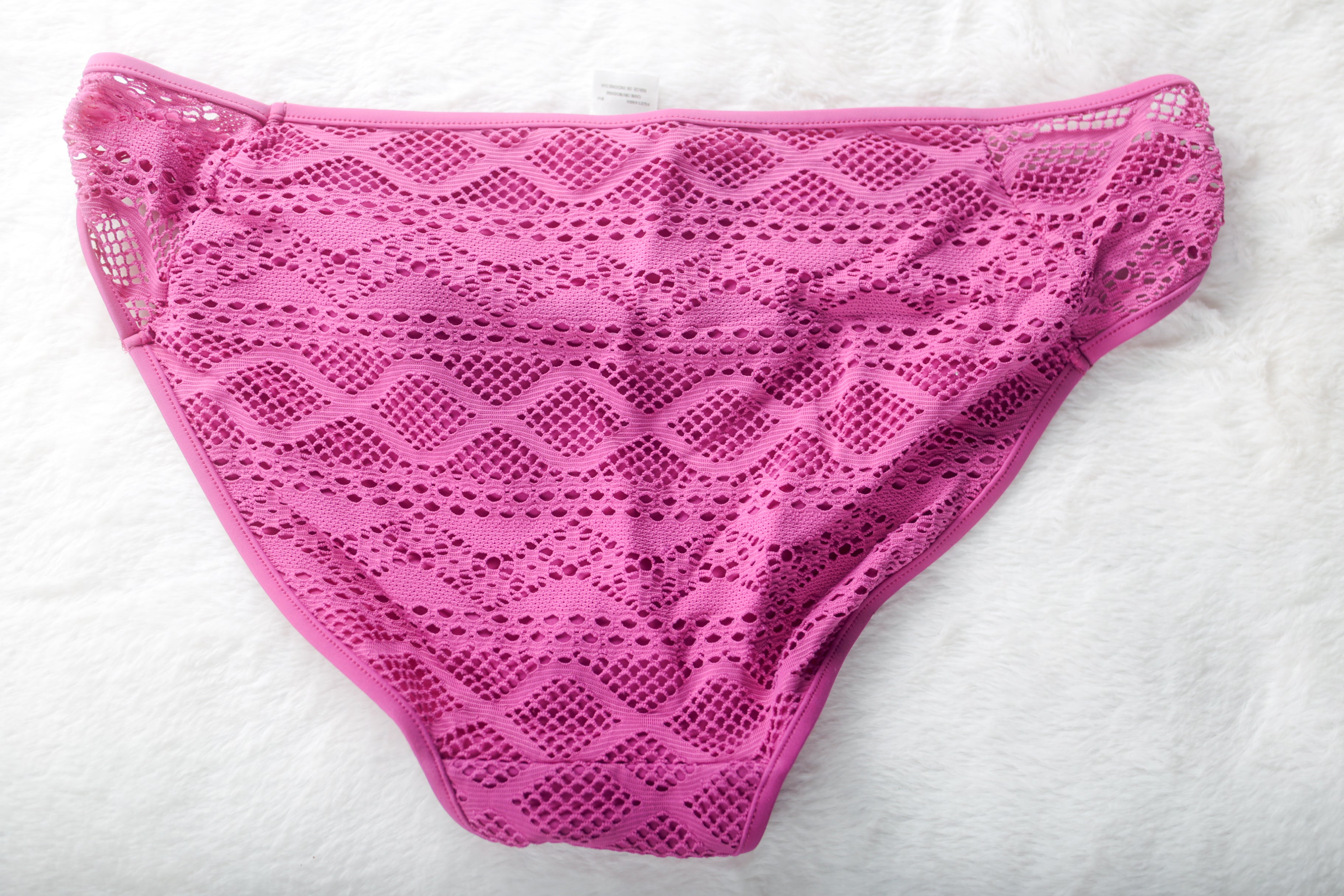 Freya US 32L UK 32HH Sundance Sweetheart Swim Bikini Top and Hipster Bottom Swimsuit SetUnderwire Pink