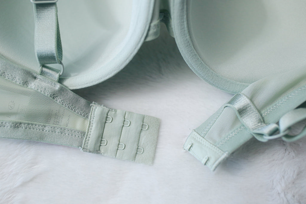 Hunkemoller 34DD Lace Padded Underwire Molded Bra Light Blue