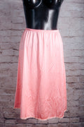 Vanity Fair Vintage Retro 60s Satin Half Slip Skirt Small Pink NEW
