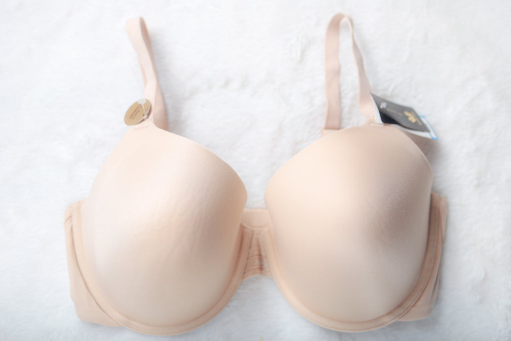 Wacoal Perfect Primer Push-up 858313 Underwire Bra Beige US 38DDD UK 38E NEW