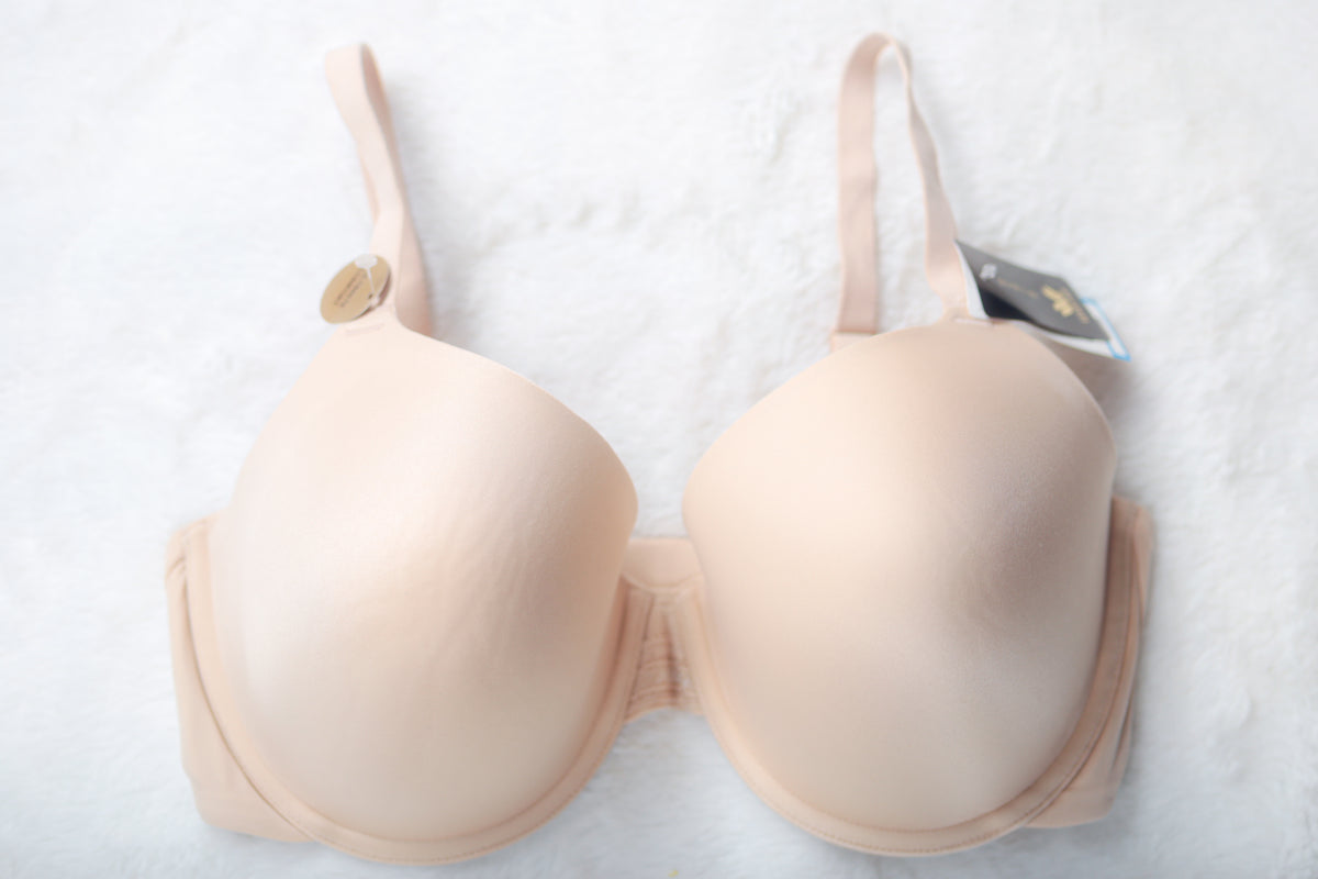 Wacoal Perfect Primer Push-up 858313 Underwire Bra Beige US 38DDD UK 38E NEW
