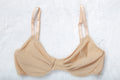 Only Hearts NYC Helena Stuart Vintage Unlined Underwire T-shirt Bra Beige Small