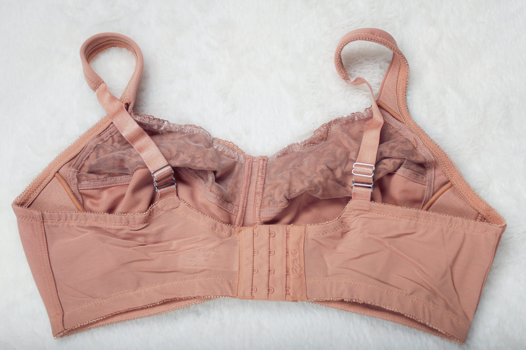 Glamorise MxG 42DD Soft Shoulder Full Coverage Wireless Bra Beige 9300