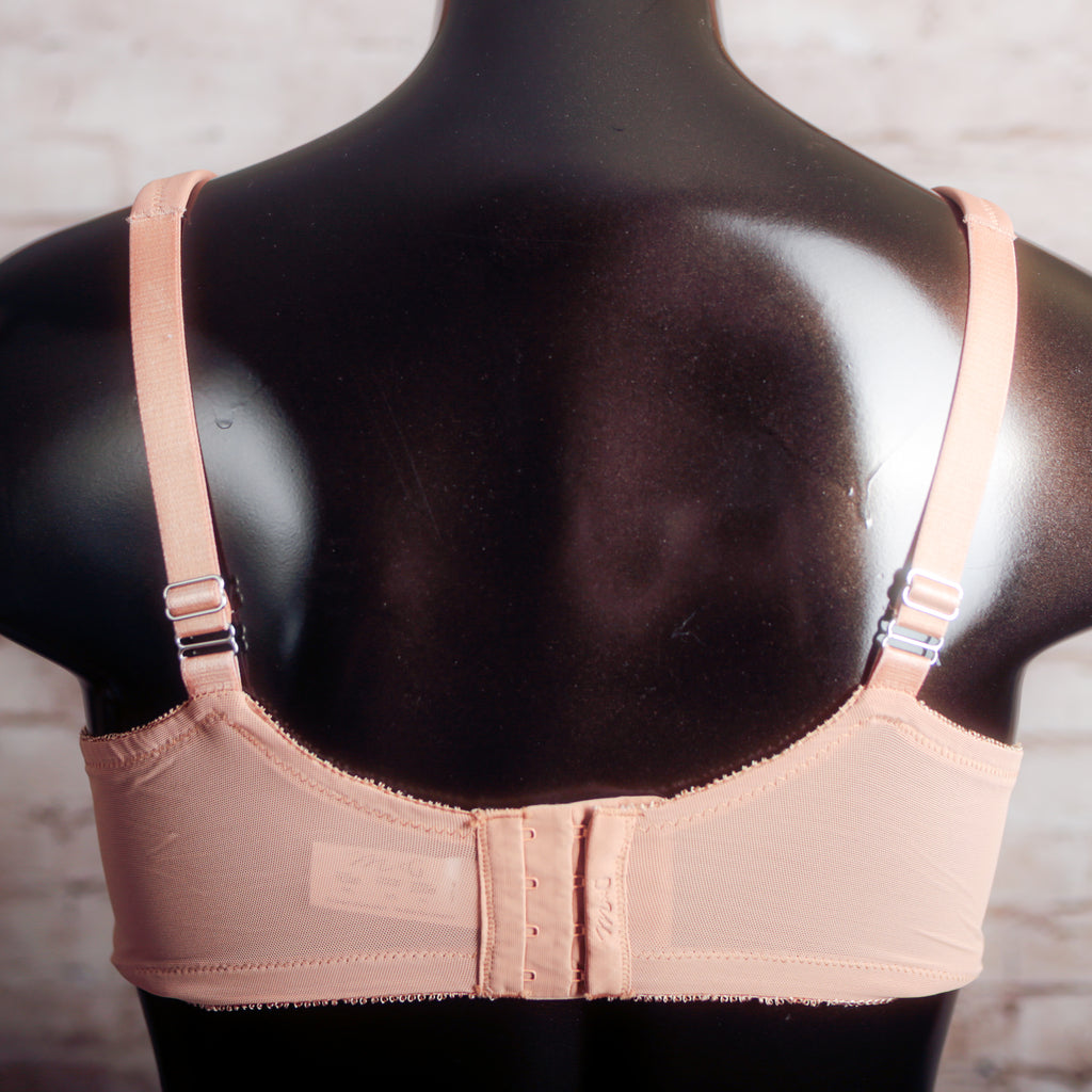 Glamorise MxG 42DD Soft Shoulder Full Coverage Wireless Bra Beige 9300