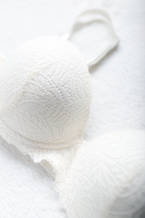 Wild Dream Padded Push-up Underwire T-shirt Bra White 34B