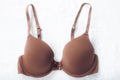 Xhilaration Molded Seamless J-hook Underwire T-shirt Bra Brown 32B