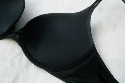 Victoria's Secret Very Sexy Multi-way Push-up Underwire T-shirt Black Bra: 32C