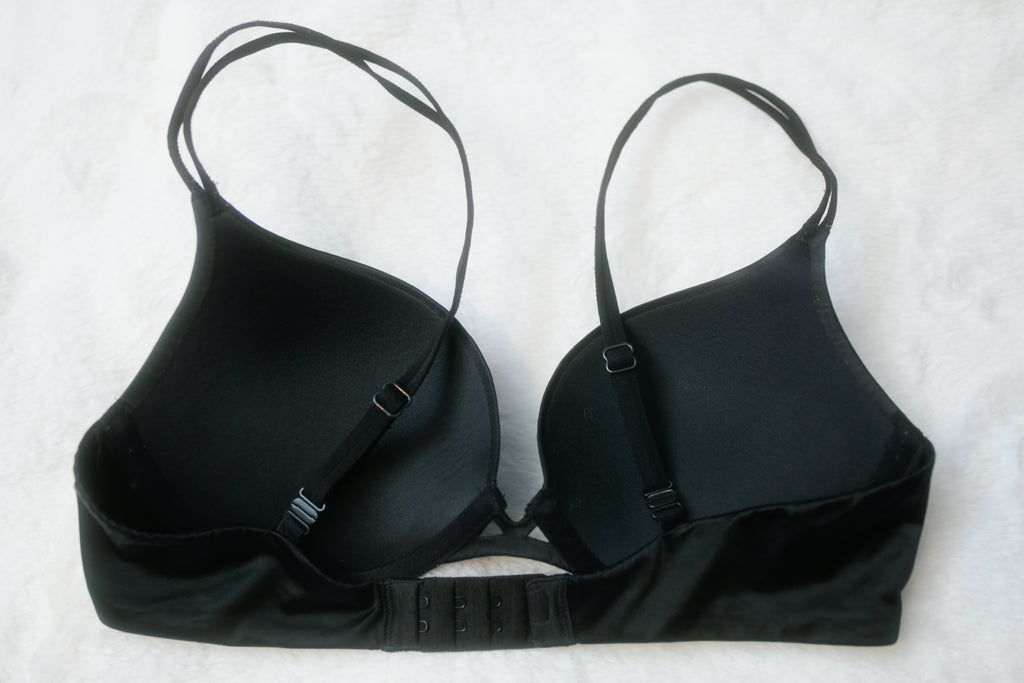 Victoria's Secret 32C Very Sexy Multi-way Push-up Underwire T-shirt Bra Black