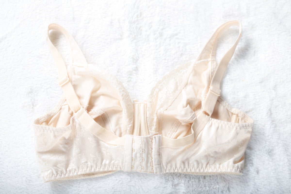 Playtex Secrets 4422 Underwire Unlined Full Coverage Bra Beige 36D