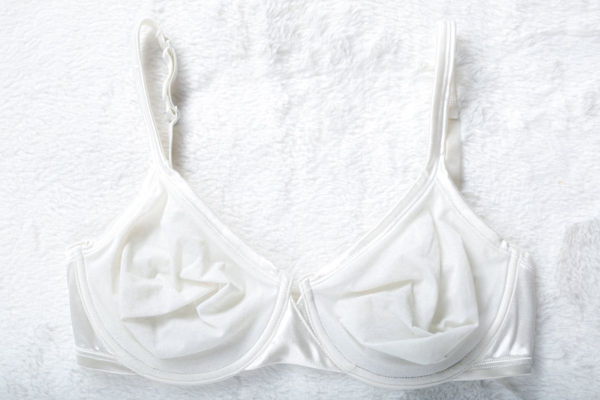 Lejaby Nuage 5113 Full Cup Unlined Seamless Underwire Bra White 32D