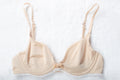 Elle MacPherson Unlined Seamless Demi Underwire T-shirt Bra Beige 32B