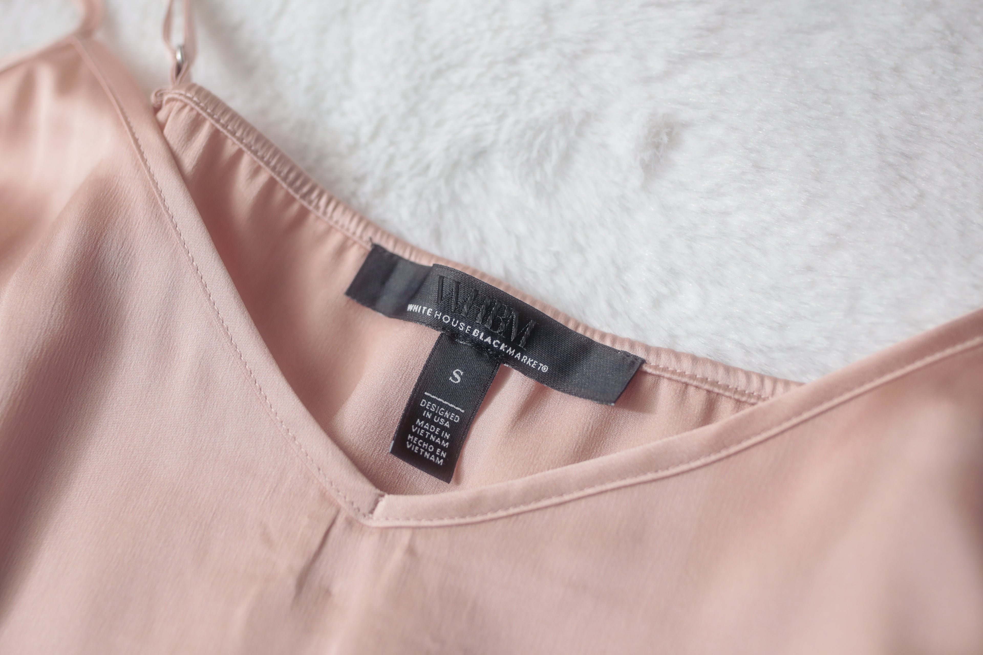 White House Black Market Cami Sleep Pink Small