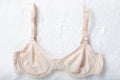 Hanro Vintage Unlined Seamless Underwire T-shirt Bra Beige 30A