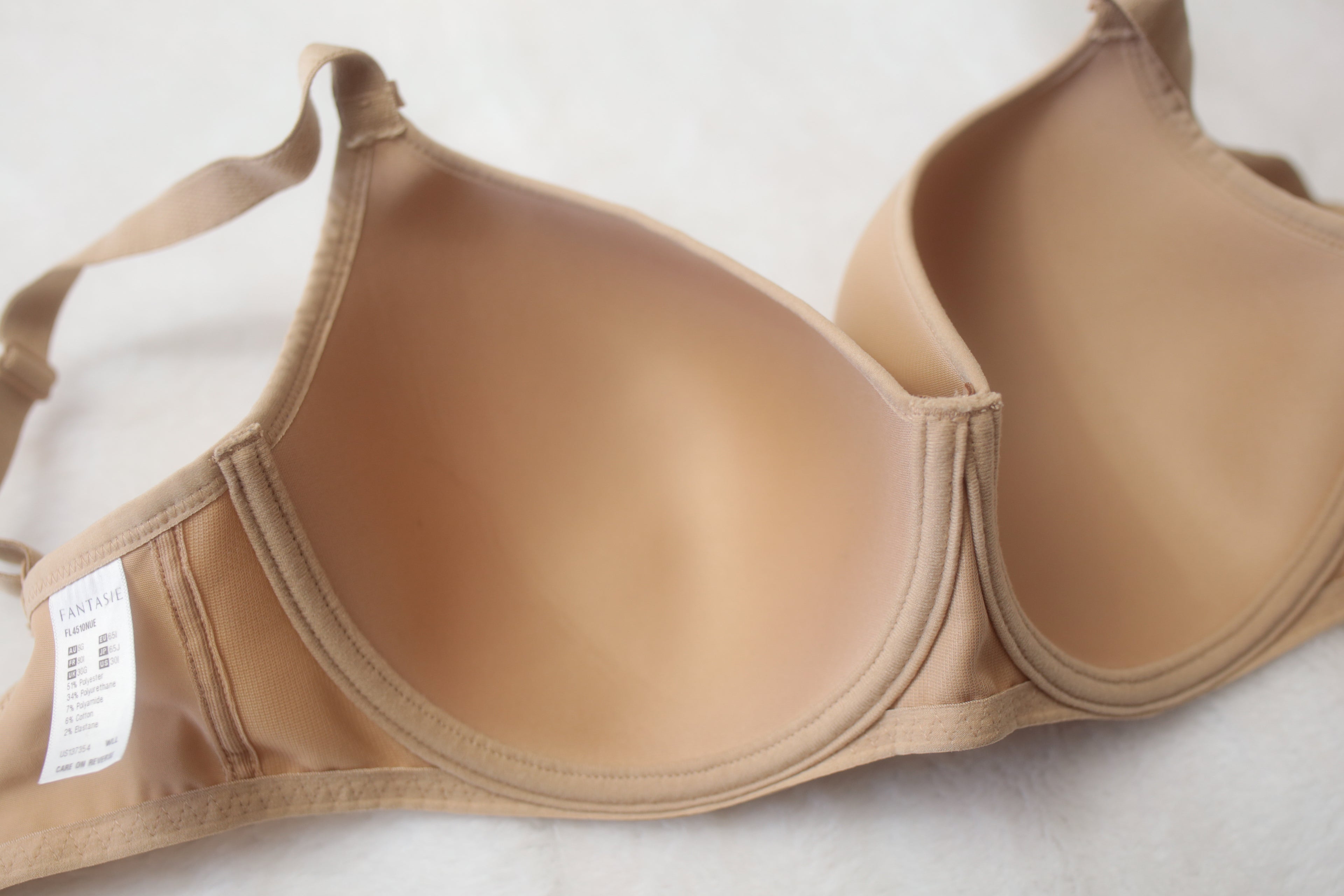 Fantasie 30I UK 30G Molded Smoothing FL4510 Underwire T-shirt Bra