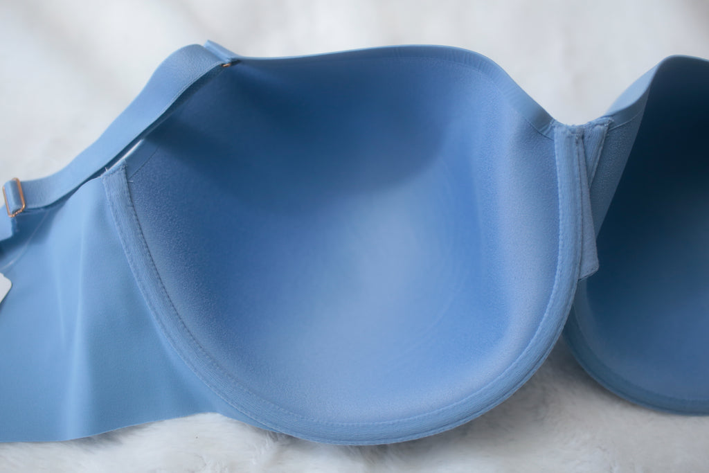 Soma 44DDD Vanishing 360 Perfect Coverage Underwire T-shirt Bra Blue NEW