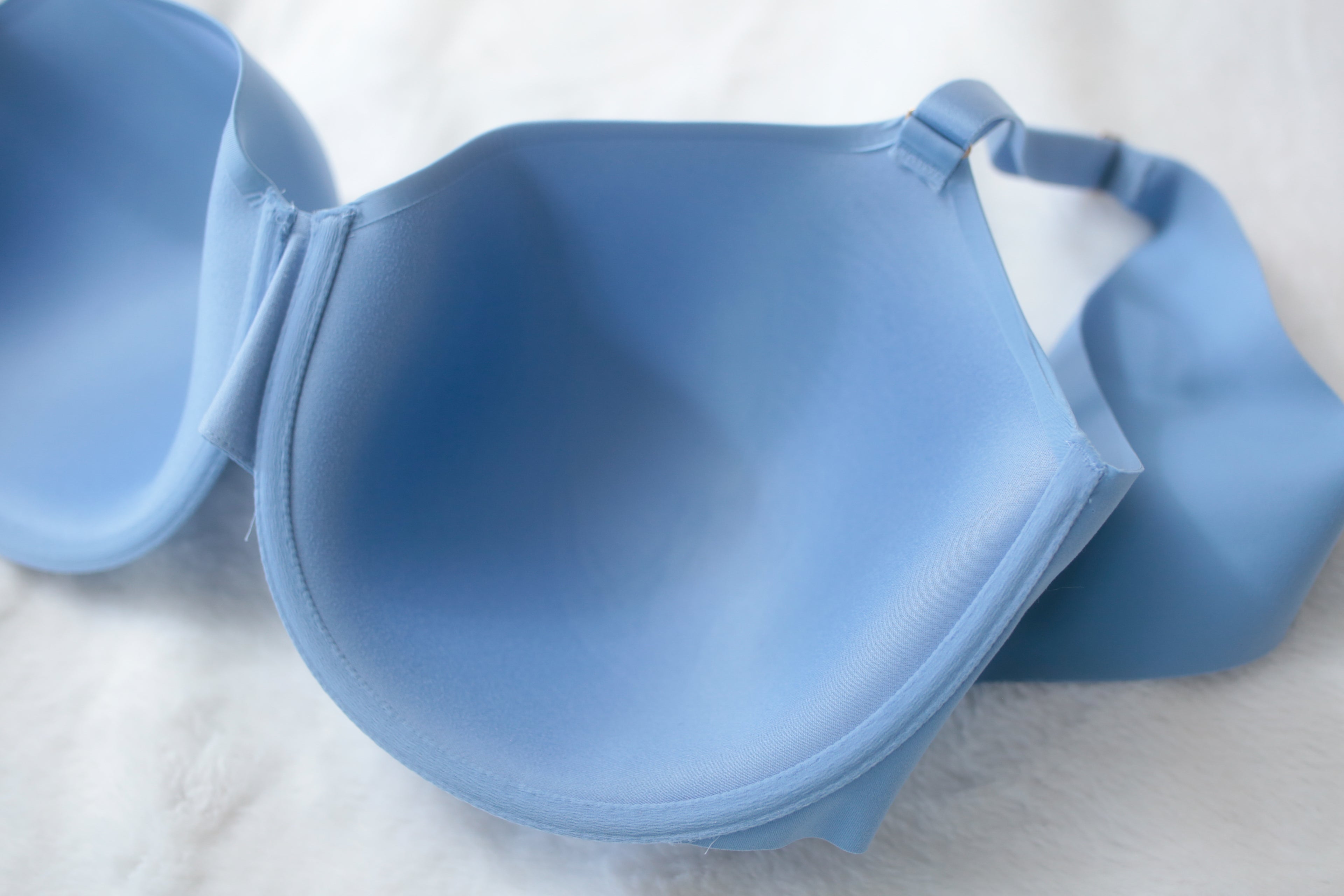 Soma 44DDD Vanishing 360 Perfect Coverage Underwire T-shirt Bra Blue NEW