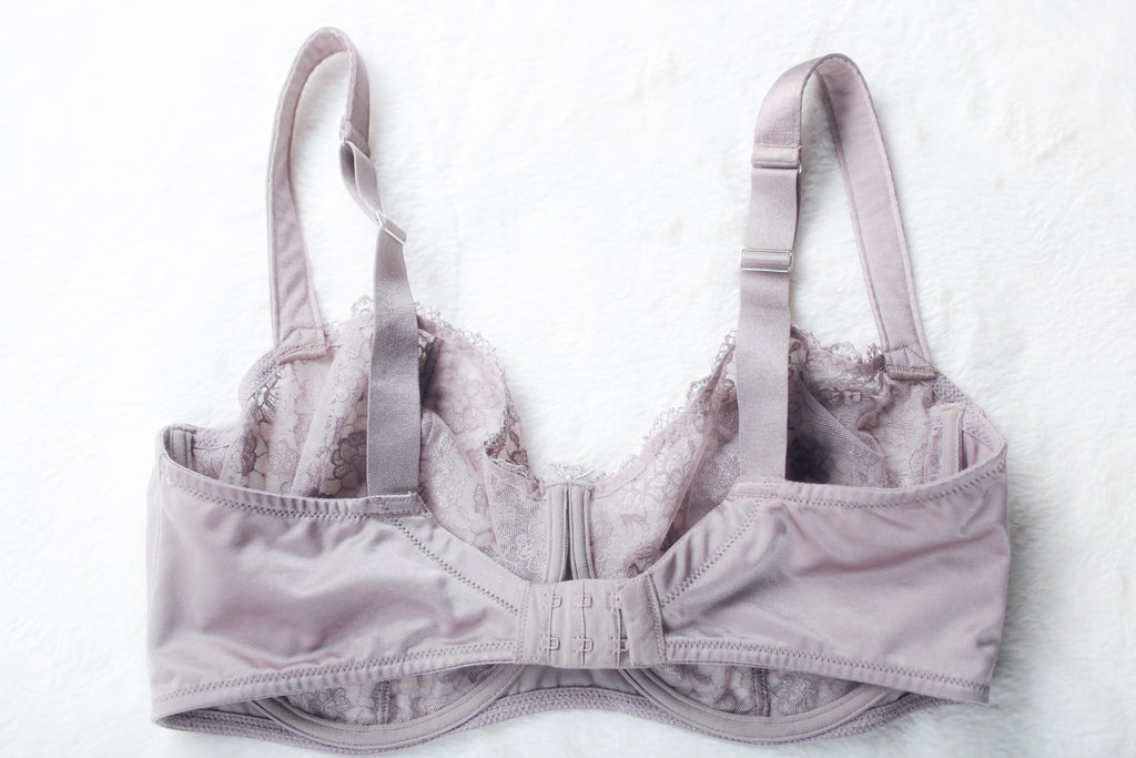 Aubade Secret de Charme Comfort Half Cup Bra Mondaine Mauve 36G