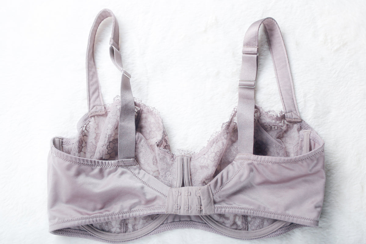 Aubade Secret de Charme Comfort Half Cup Bra Mondaine Mauve 36G