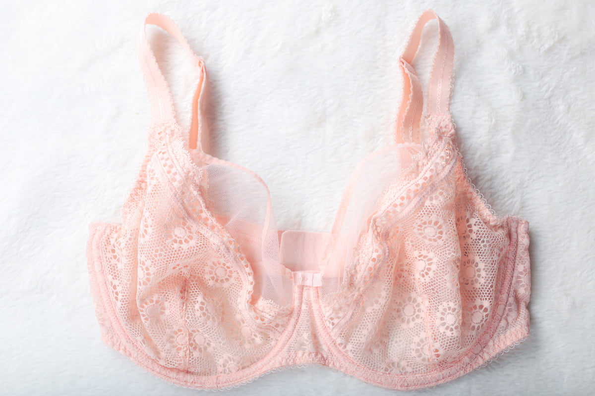 Freya AA5211 Love Note High Apex Unlined Plunge Bra Pink US 34H UK 34FF