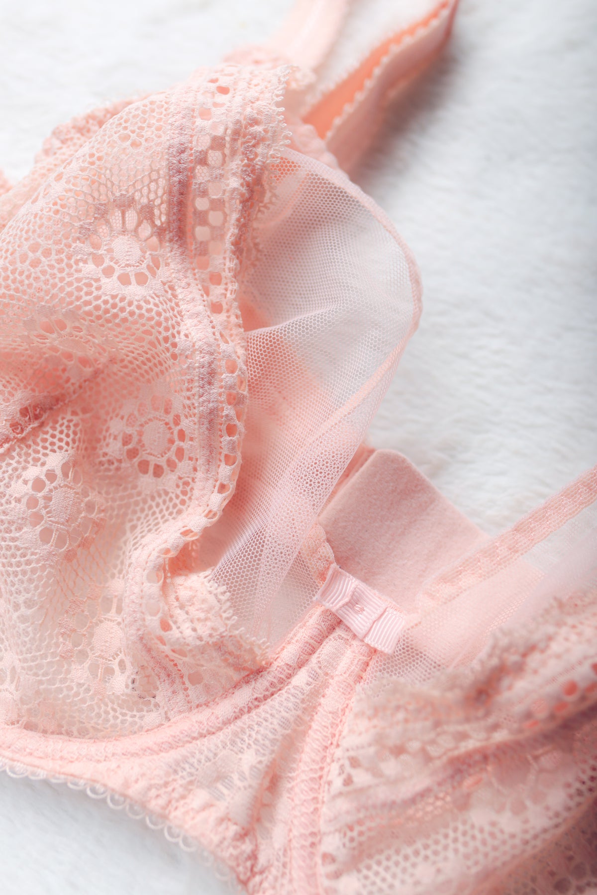 Freya AA5211 Love Note High Apex Unlined Plunge Bra Pink US 34H UK 34FF