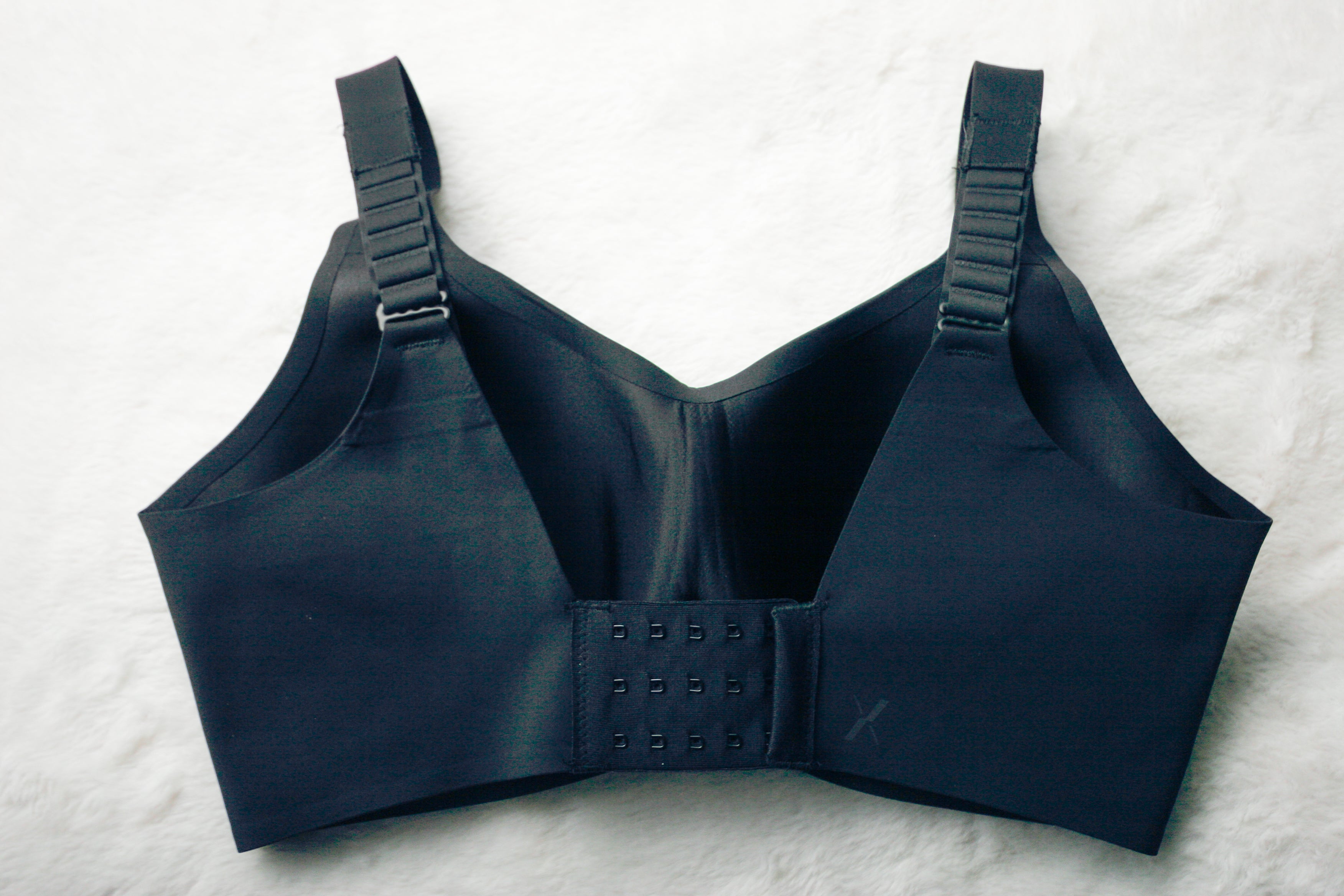 Knix 6 32DD 34DD 32DDD 32E Catalyst Seamless Wireless Contour Sports Bra Black