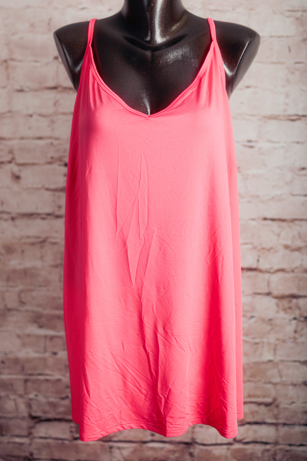 Sleep by Cacique Dreamycool Comfy Sleep Cami Top Pink Knit Size 30 / 32 5XL NEW