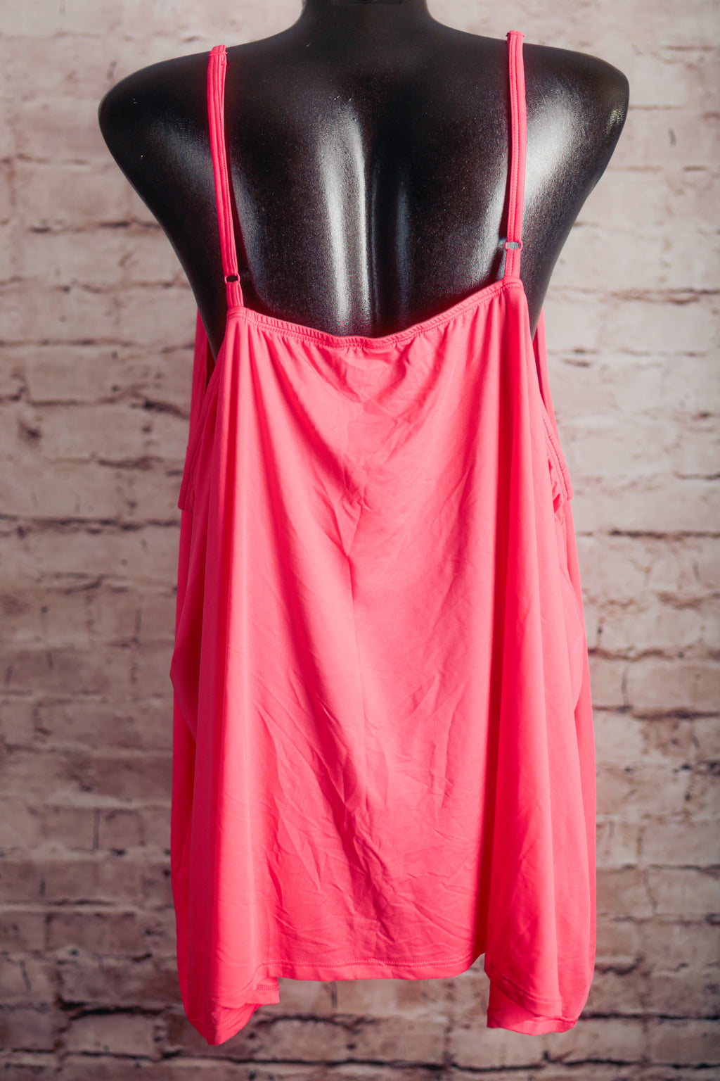 Sleep by Cacique Dreamycool Comfy Sleep Cami Top Pink Knit Size 30 / 32 5XL NEW