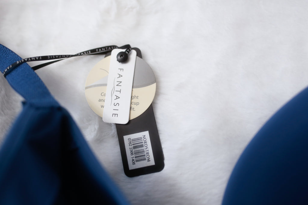 Fantasie 36G Rebecca FL2024 Underwire T-shirt Bra Sapphire Blue NEW