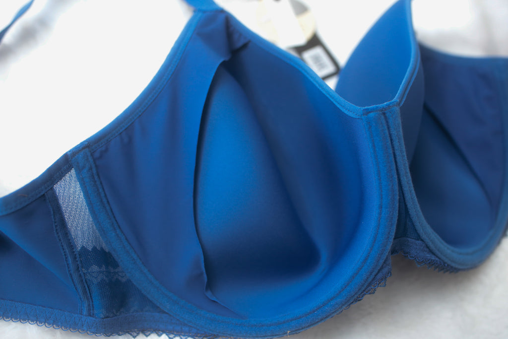 Fantasie 36G Rebecca FL2024 Underwire T-shirt Bra Sapphire Blue NEW