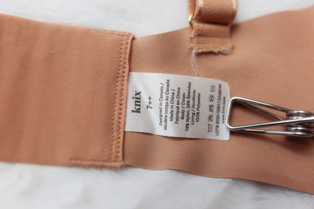 Knix 7++ 36G 38G 36H 38H Good to Go Seamless Wireless Contour T-shirt Bra Beige NEW