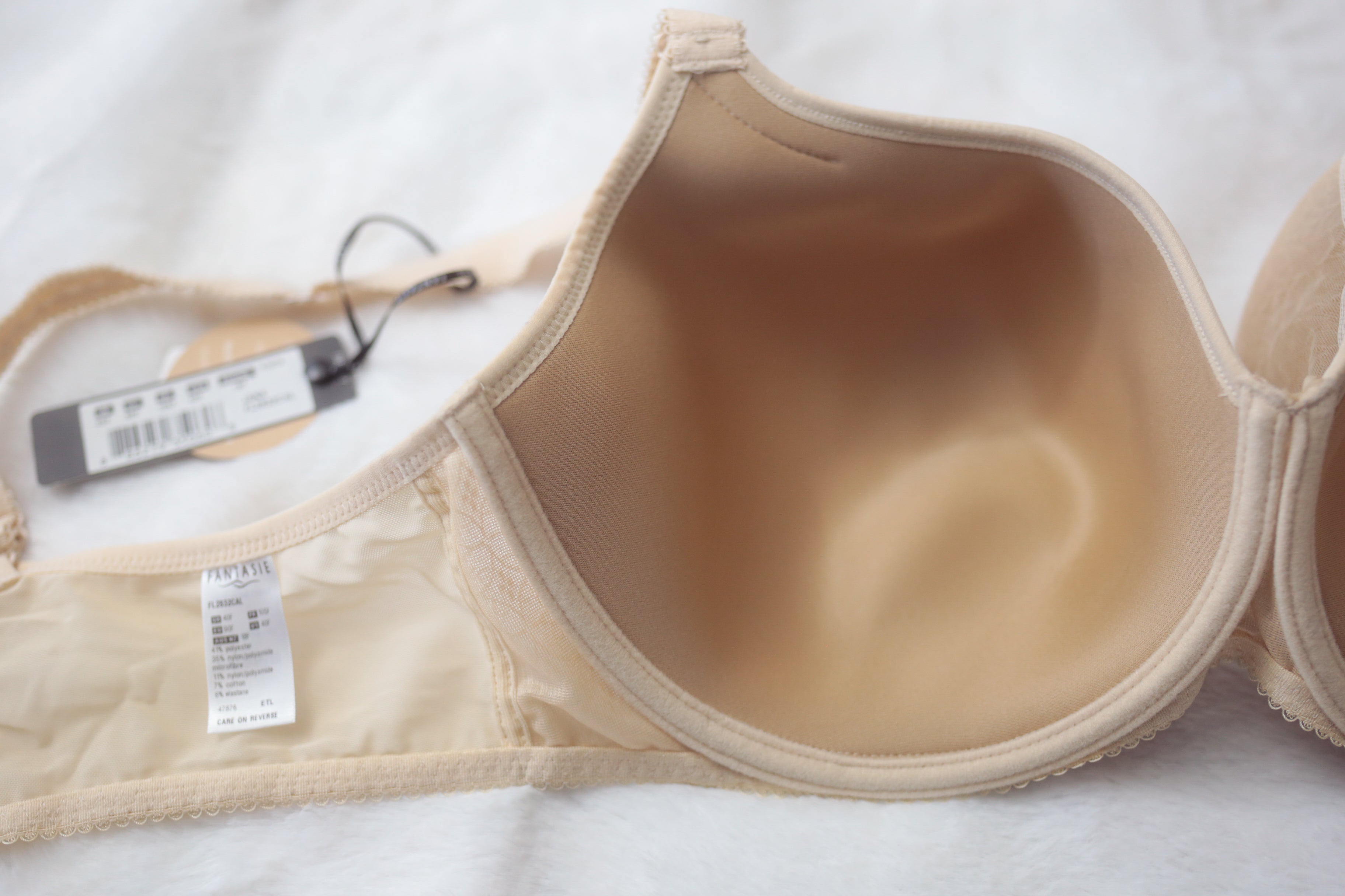 Fantasie 40F Jana FL2832 Underwire Bra Beige Nude NEW