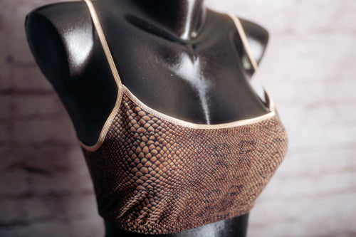 Victoria's Secret Vintage 90s Unlined Cheetah Bralette Medium