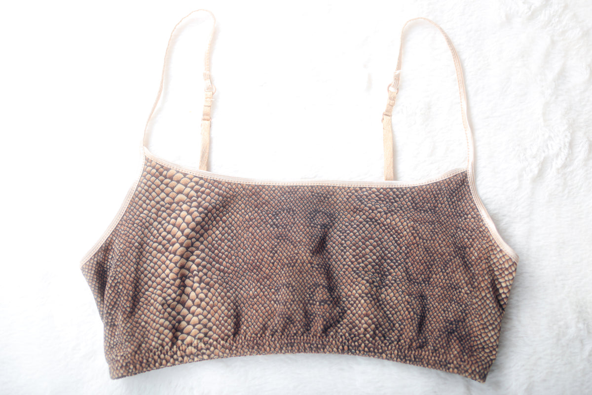 Victoria's Secret Vintage 90s Unlined Cheetah Bralette Medium