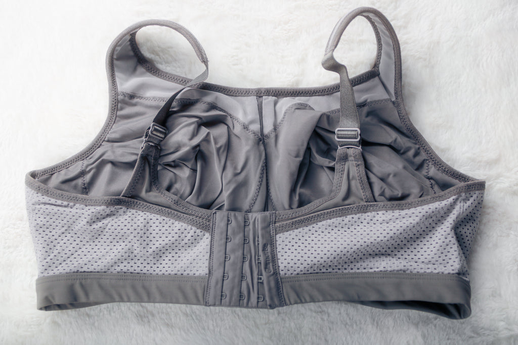 Glamorise 40G Underwire High Impact Sports Bra Gray 9066