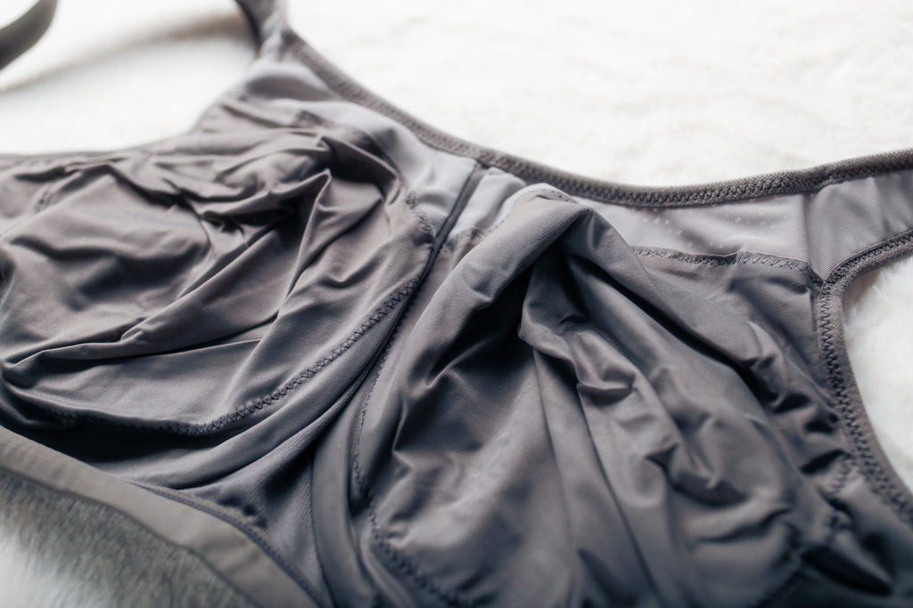 Glamorise 40G Underwire High Impact Sports Bra Gray 9066